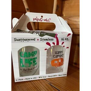Camping Shatterproof Wine Glasses